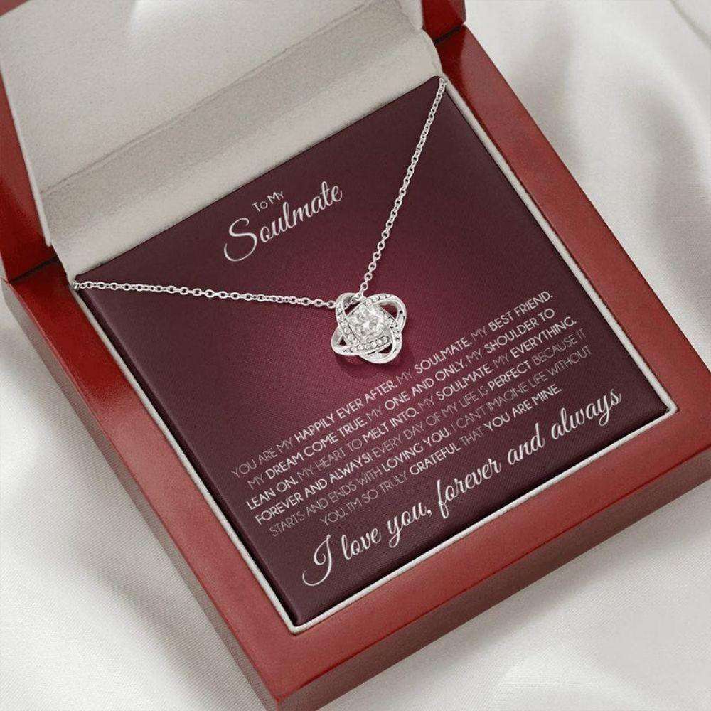 Wife Necklace, Necklace Gift For Wife From Husband, Gift For Her Bride Future Wife Girlfriend For Karwa Chauth Rakva