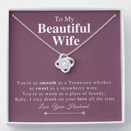 Wife Necklace, Necklace Gift For Wife, Marriage Necklace, Wife Appreciation Gift For Karwa Chauth Rakva