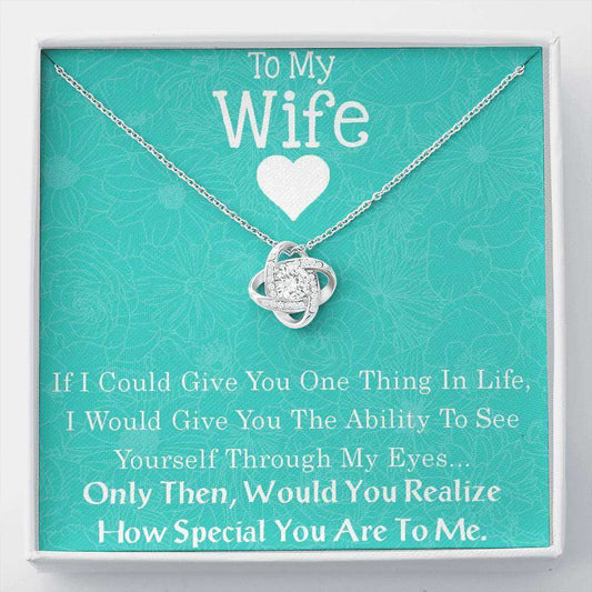 Wife Necklace, Necklace Gift For Wife “ Wife Wife Birthday Christmas Anniversary Necklace For Karwa Chauth Rakva