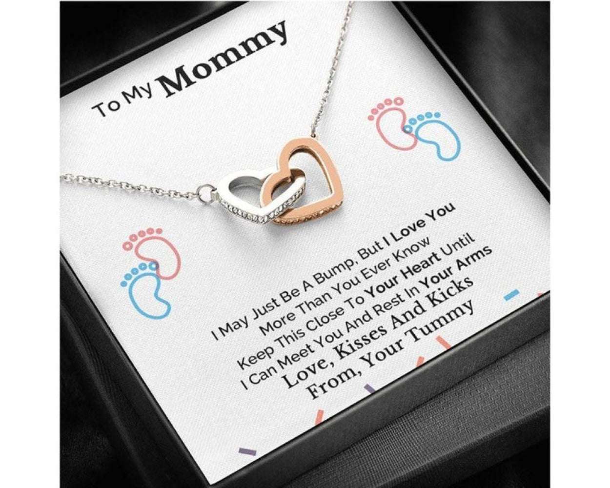 Wife Necklace, New Mom Necklace, Baby Shower, Push Gift For First Time Mom Gift, Pregnancy Gifts For Mom To Be (Future Mom) Rakva