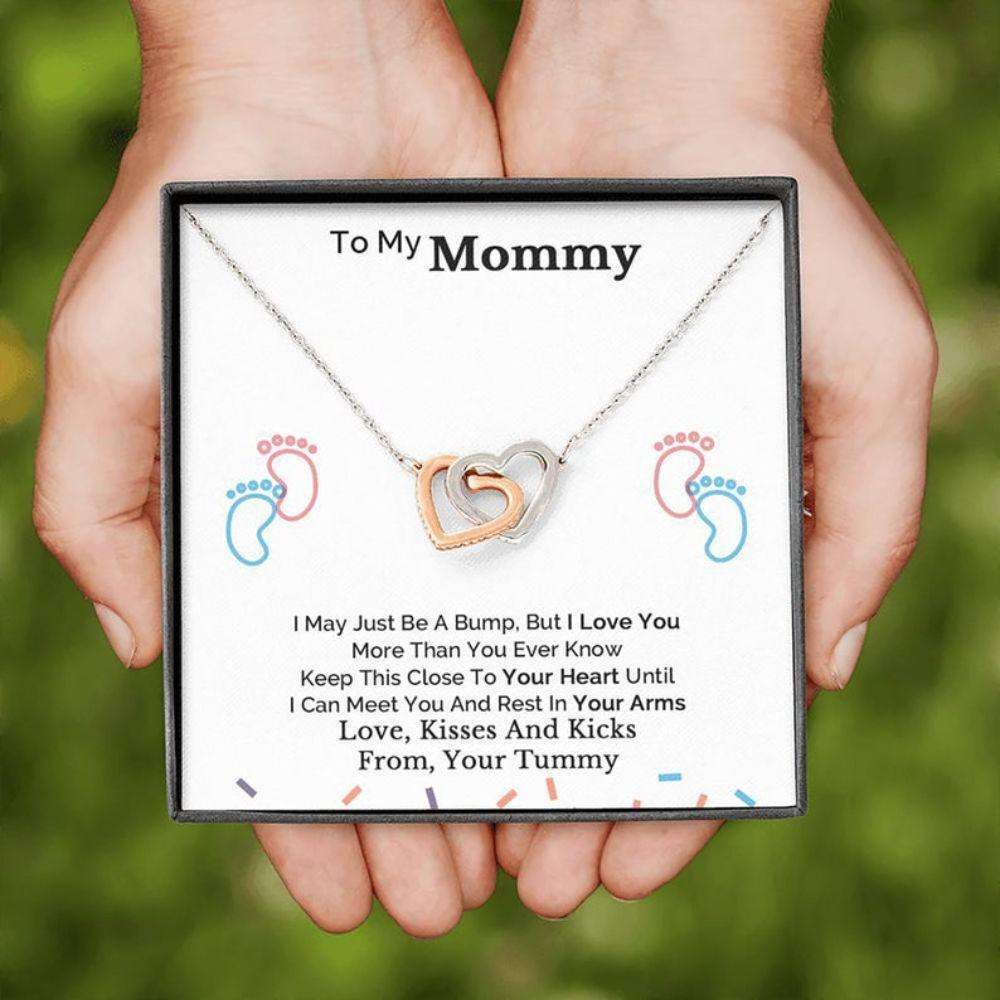 Wife Necklace, New Mom Necklace, Baby Shower, Push Gift For First Time Mom Gift, Pregnancy Gifts For Mom To Be (Future Mom) Rakva