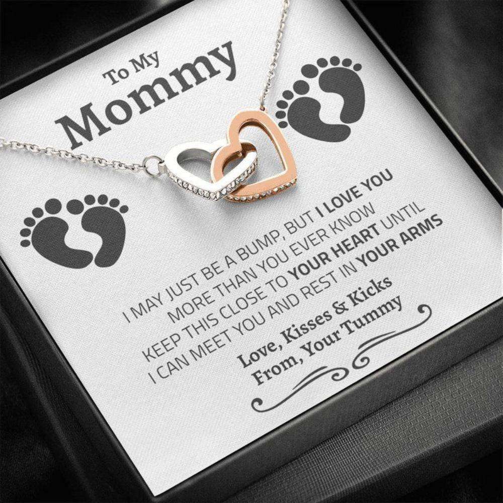 Wife Necklace, Pregnant Wife Necklace, Gift For Wife When Pregnant, New Mom, First Time Mom Gifts For Mom To Be (Future Mom) Rakva