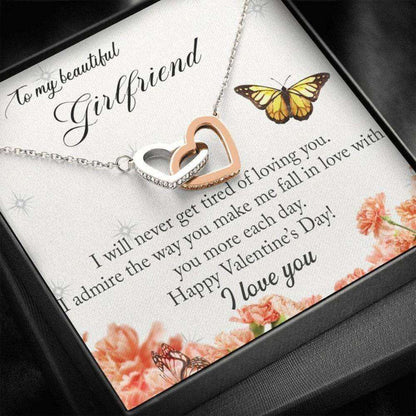 Wife Necklace, To My Girlfriend Necklace, Anniversary Birthday Christmas Gift For Girlfriend Gifts For Boyfriend Rakva