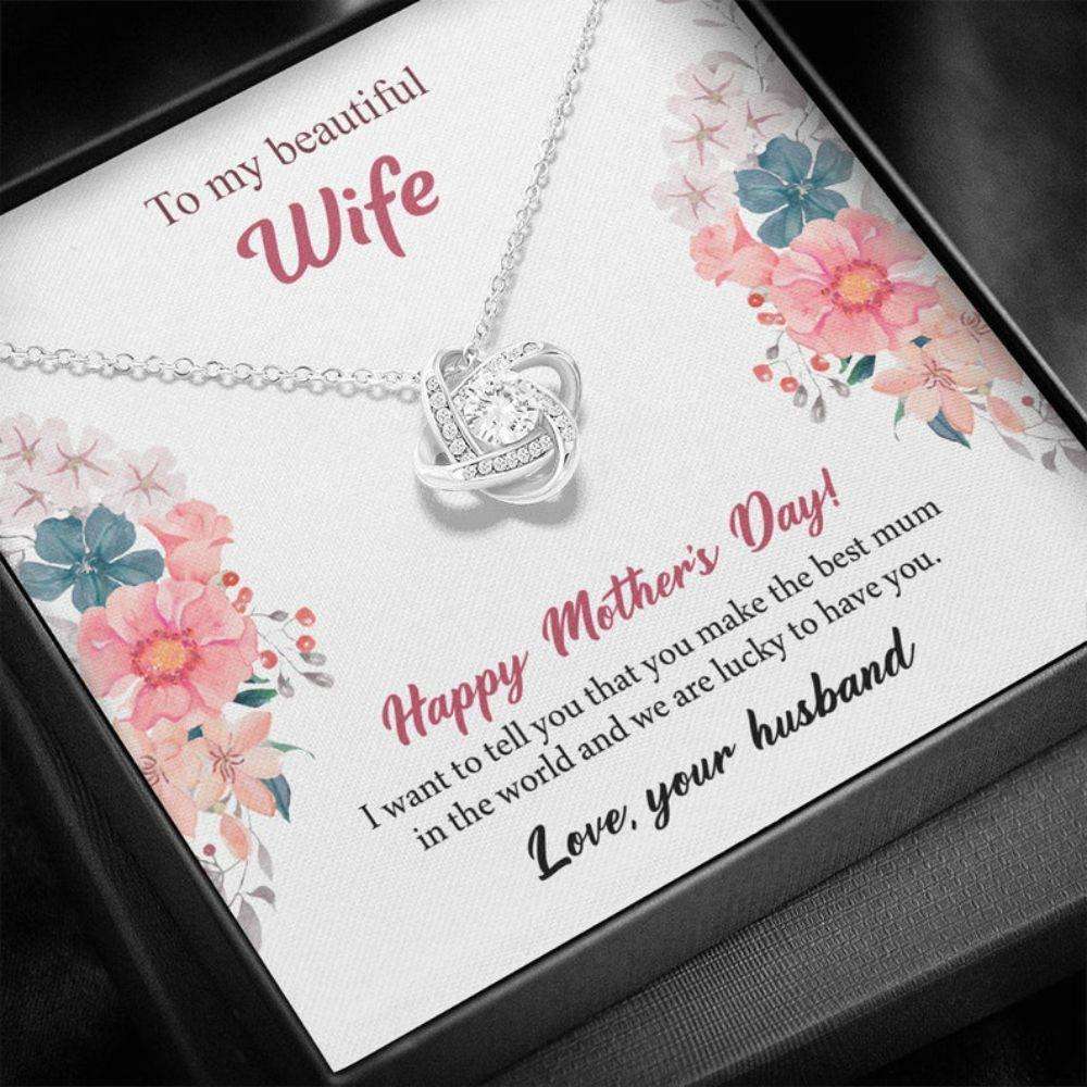 Wife Necklace, To My Wife, Gift For Wife Necklace, Gift Set For Wife, Necklace For Wife, Best Mum Gift, Gift For Best Mom For Karwa Chauth Rakva