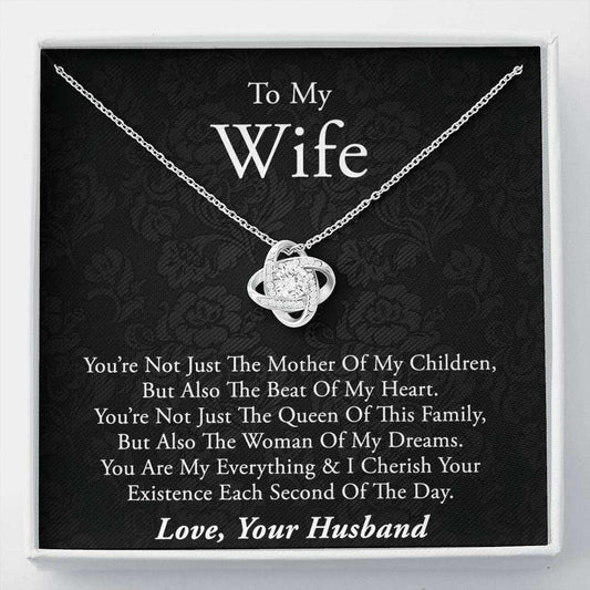 Wife Necklace, To My Wife Necklace “ Anniversary Necklace Gift For Wife, Necklace For Wife, Gift For Wife Birthday For Karwa Chauth Rakva