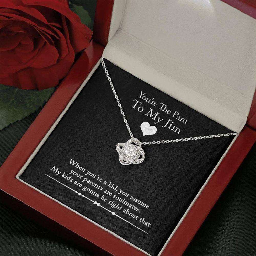 Wife Necklace, To My Wife Necklace Gift “ I Love You Forever And Always For Karwa Chauth Rakva