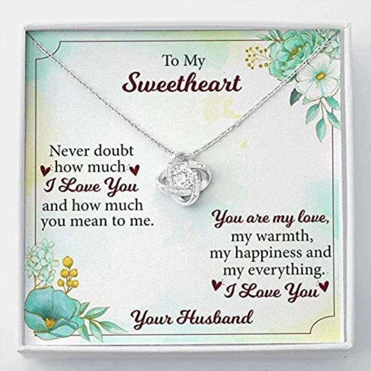 Wife Necklace, To My Wife Necklace Gift “ You Are My Happiness “ Gift To My Wife Necklace Cln17115 For Karwa Chauth Rakva