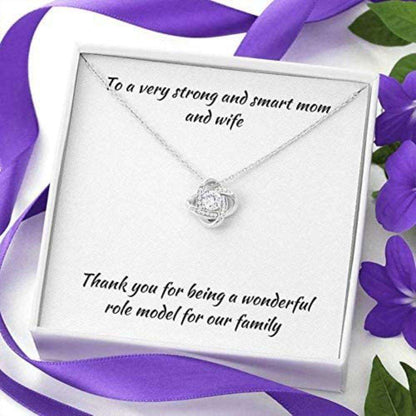 Wife Necklace, Wife And Mom Of Kids Necklace “ Necklace For Wife And Mom Of My Kids For Karwa Chauth Rakva