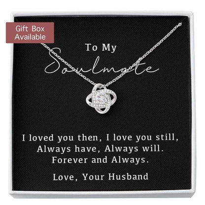 Wife Necklace, Wife Gift, Wife Birthday Necklace Gift, Wife Anniversary Necklace Gift, Soulmate Gift Necklace, To My Soulmate Necklace For Karwa Chauth Rakva