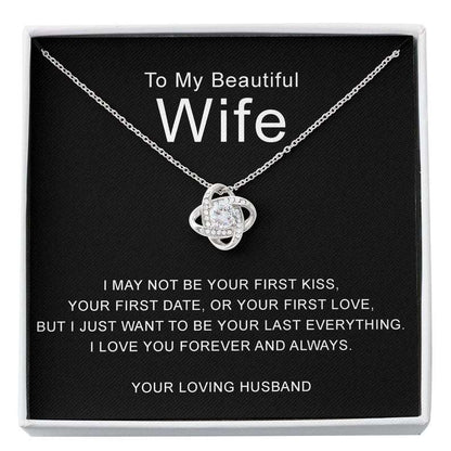 Wife Necklace, Wife Gifts, Wife Anniversary Necklace Gifts, Gift For Wife, Wife Gift From Husband For Karwa Chauth Rakva