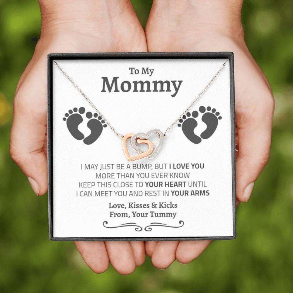 Wife Necktace, Pregnant Wife Gift, Gift For Wife When Pregnant, New Mom In Hospital, Pregnancy Gift For First Time Mom, , Expecting Wife For Karwa Chauth Rakva