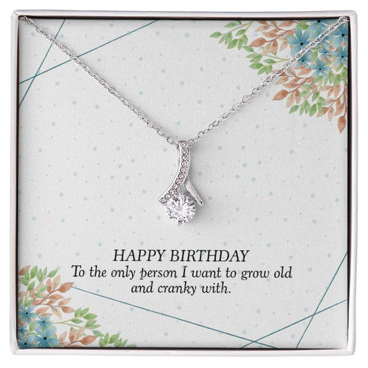 bday final Alluring - 925 Sterling Silver Necklace Rakva